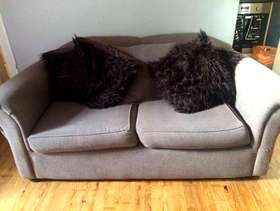 Freecycle 2 seater couch and armchair