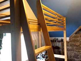 Freecycle Cabin bed and mattress