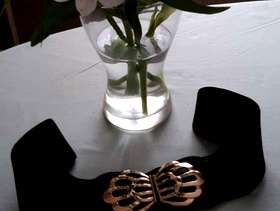 Freecycle Black Elasticated Belt