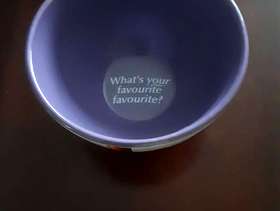 Freecycle Nestle Quality Street Promotional Serving Bowl