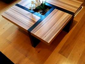 Freecycle Coffee table and Laura Ashley rug