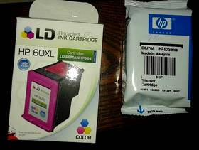 Freecycle HP60 Color Ink Cartridges