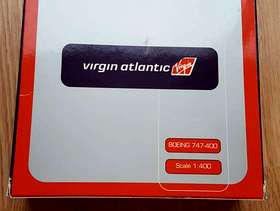 Freecycle Die Cast Model Virgin Atlantic Aircraft B747-400 G-VFAB 1:400 Scale