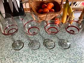 Freecycle Wine Glasses