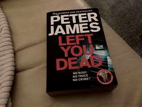 Freecycle Peter James Paperback Book - “Left You Dead”