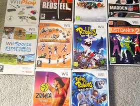 Freecycle 10 wii games
