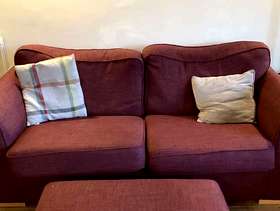 Freecycle Two DFS comfy sofas