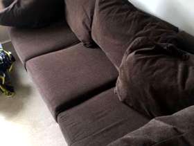 Freecycle Brown sofa