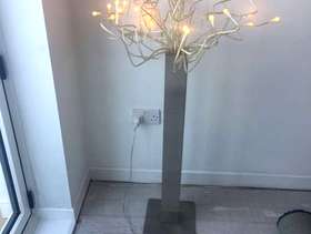 Freecycle Brushed steel ikea light in perfect working order. . A ...