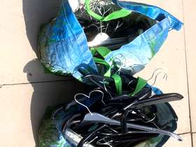 Freecycle Coat hangers