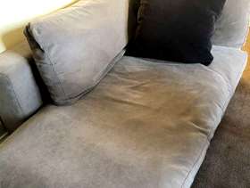 Freecycle Brown L Shaped Sofa
