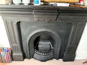 Freecycle Victorian Cast iron Fireplace