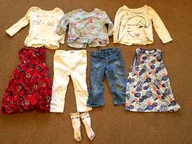 Freecycle Girls Clothes (8 items) age 2-3