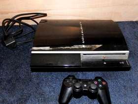 Freecycle Playstation 3 with four games.