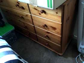 Freecycle Pine drawers