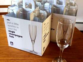 Freecycle Champagne Flutes