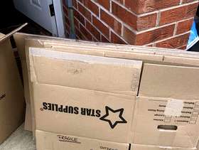 Freecycle Cardboard boxes