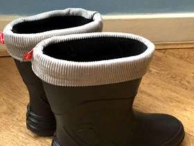 Freecycle Black Wellies size 40