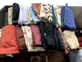 Freecycle FABRIC, in stock, various lengths, price per metre: £3-6