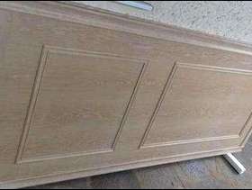 Freecycle 2 wooden sliding wardrobe/storage doors