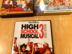 Freecycle High School Musical DVDs x 3 - collect from Guildford ...