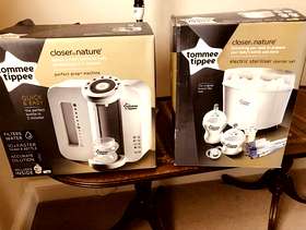 Freecycle Tommee tippee perfect prep and steriliser machines