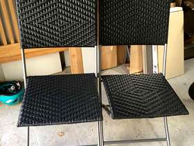 Freecycle 2 garden chairs
