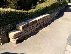 Freecycle Free concrete blocks