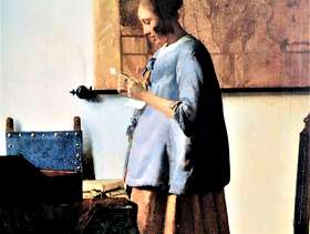 Freecycle Paintings by Johannes Vermeer (Prints on canvas)