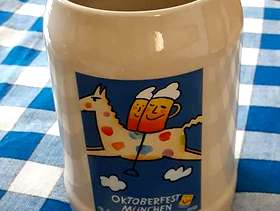 Freecycle Munich Octoberfest Beer Stein Mug