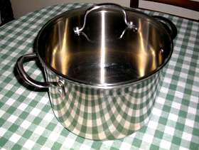 Freecycle Large Stainless Steel Stock Pot