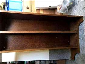Freecycle Oak dresser top